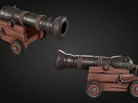 Cannon 3D Model