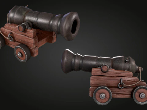 Cannon 3D Model