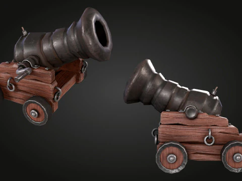 Cannon 3D Model