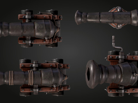 Cannon Modello 3D