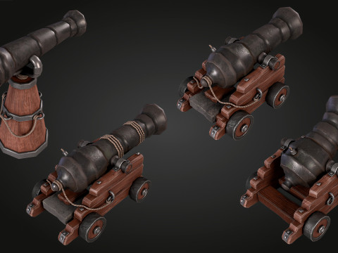Cannon Modello 3D
