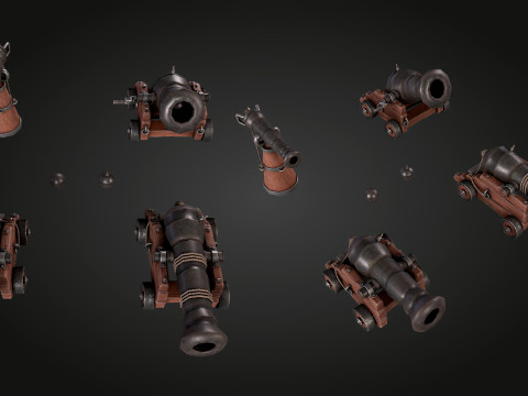 Cannon Modello 3D