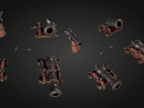 Cannon 3D Model
