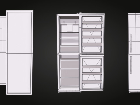 Fridge 3D Model