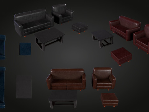 Sofa 3D Model