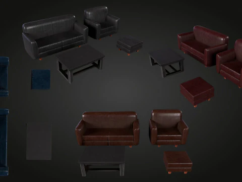 Sofa 3D Model