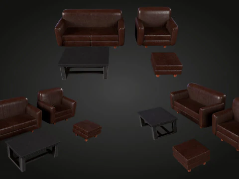 Sofa 3D Model