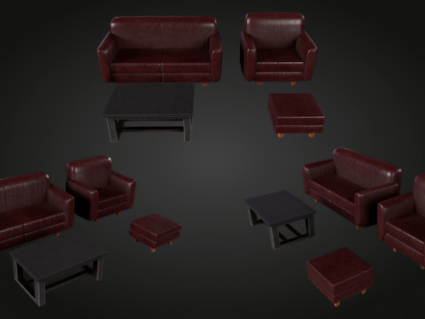 Sofa 3D Model