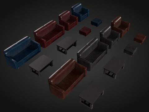 Sofa 3D Model