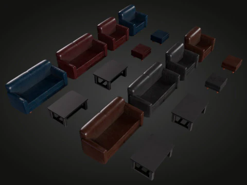 Sofa 3D Model