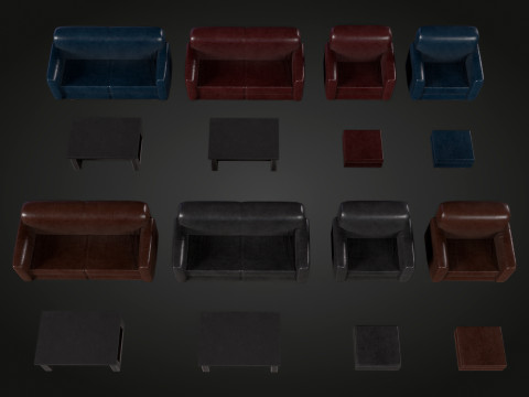Sofa 3D Model