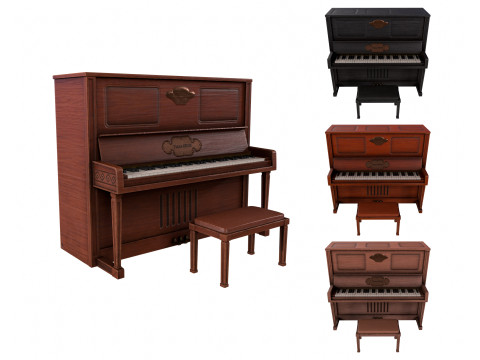 Piano 3D Model