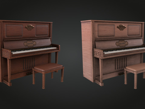 Piano 3D Model