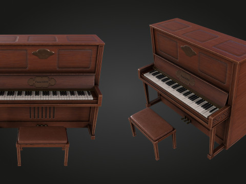 Piano 3D Model