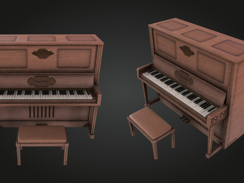 Piano 3D Model