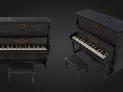 Piano 3D Model
