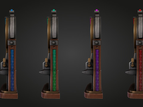 Lucky Spin Machine 3D Model
