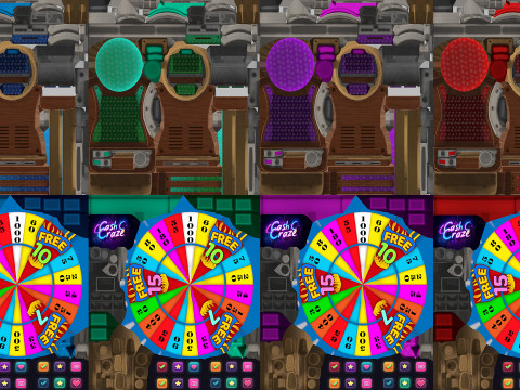 Lucky Spin Machine 3D Model