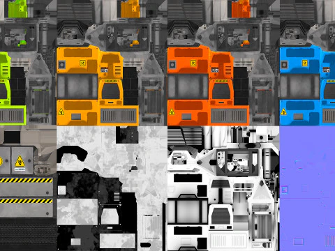 Proiettori Modello 3D