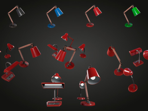 Desk Lamp 3D Model