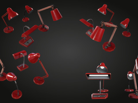 Desk Lamp 3D Model