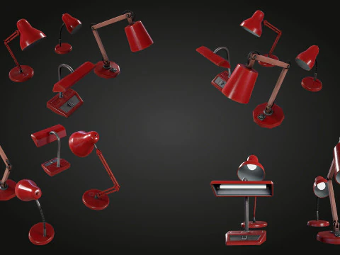 Desk Lamp 3D Model