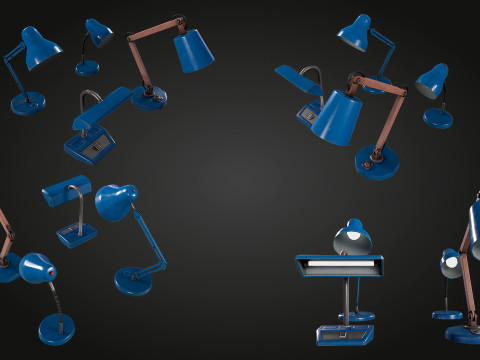 Desk Lamp 3D Model