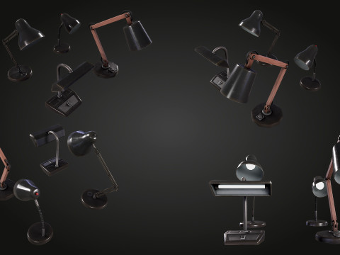 Desk Lamp 3D Model