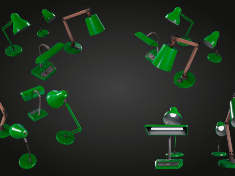 Desk Lamp 3D Model