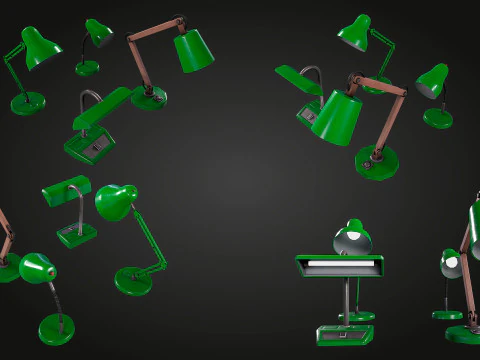 Desk Lamp 3D Model