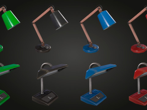 Desk Lamp 3D Model