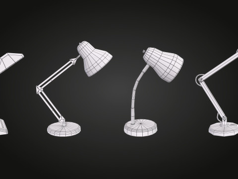 Desk Lamp 3D Model