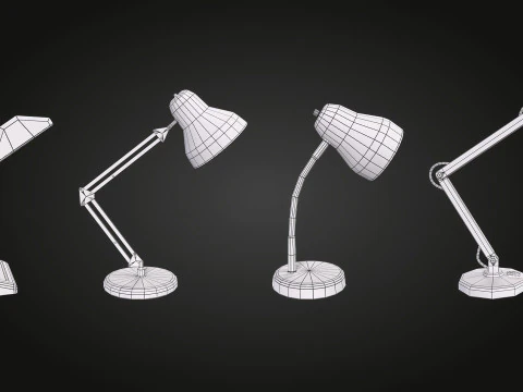 Desk Lamp 3D Model