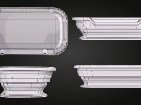 Craps Table 3D Модель
