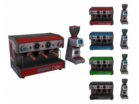 Coffee Maker Model 3D