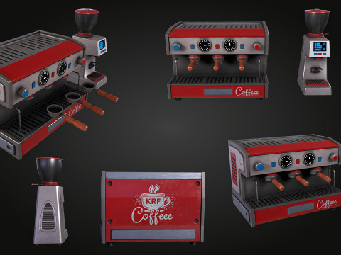 Coffee Maker Model 3D