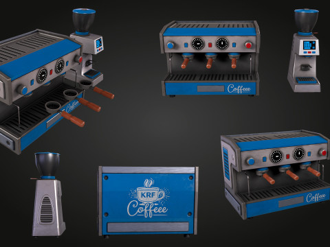 Coffee Maker Model 3D
