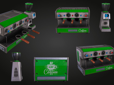 Coffee Maker Model 3D