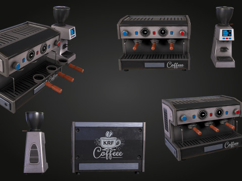 Coffee Maker Model 3D