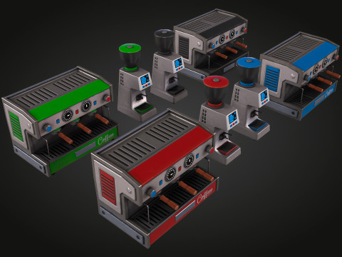 Coffee Maker Model 3D