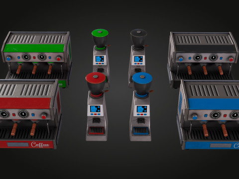 Coffee Maker Model 3D
