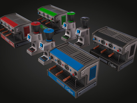 Coffee Maker Model 3D