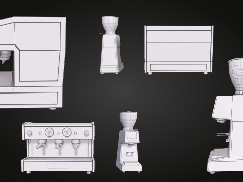 Coffee Maker Model 3D