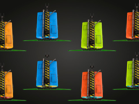 Tractor Sprayer 3D Модель