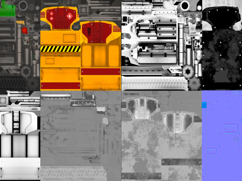 Tractor Sprayer 3D Модель