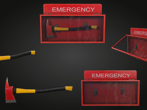 Emergency Fire Pack 3D Model