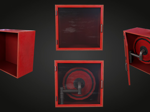 Emergency Fire Pack 3D Model
