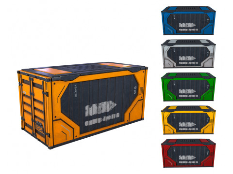 Container 3D Model