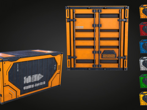 Container 3Dモデル