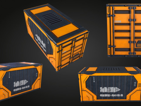 Container 3Dモデル